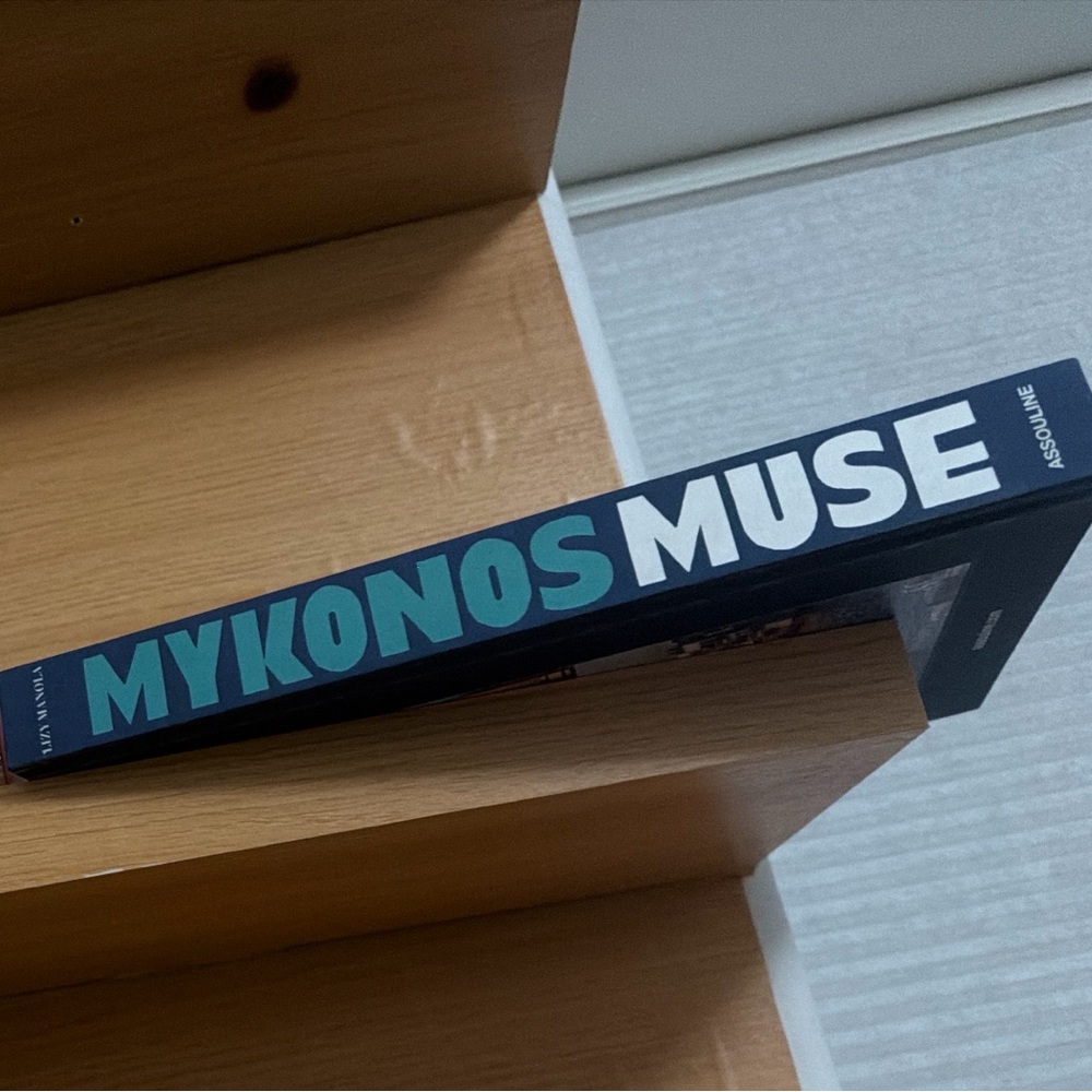 Mykonos Muse Assouline Travel Series Hardcover Cover Coffee Table Book